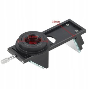 Rosfix Obiektyw + obrotowy moduł obraz 3D adapter 2D/3D do mikroskopu cyfrowego 3