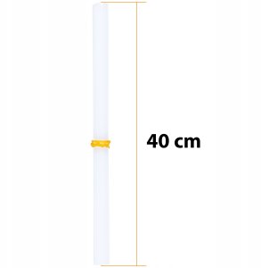 Rosfix Spoiwo PE białe do plastiku spawanie tworzyw sztucznych 40 CM pręcik 1 SZT 2