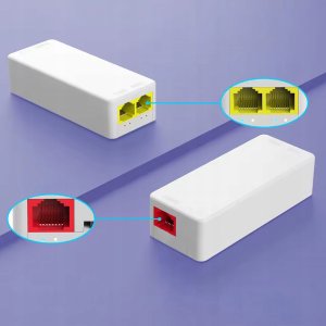 Rosfix Repeater POE POE012-S 10/100MBPS | Zasięg do 250M | 2 porty RJ45 | 57V 4