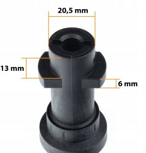 Rosfix Wąż do czyszczenia kanalizacji10M Karcher K2 K3 K4 K5 K6 K7 dysza sprężynow 5