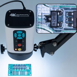 Mikroskop Rosfix Cyfrowy 4K ALTAIR PRO HDMI USB 24 LED sensor SONY 8.29MP CMOS 14