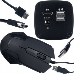 Mikroskop Canyon VEGA PRO Kamera mikroskopowa 4K 60FPS full HDMI USB CMOS SONY 8.4MP C-MOUNT 12