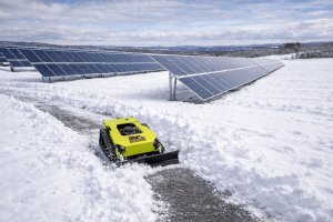 Worx Hybrydowy na gąsienicach z pługiem silnik LONCIN 608CC 22KM 11