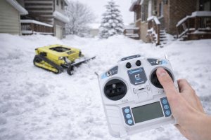 Worx Hybrydowy na gąsienicach z pługiem silnik LONCIN 608CC 22KM 7