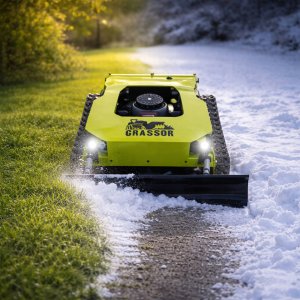 Worx Hybrydowy na gąsienicach z pługiem silnik LONCIN 608CC 22KM 9