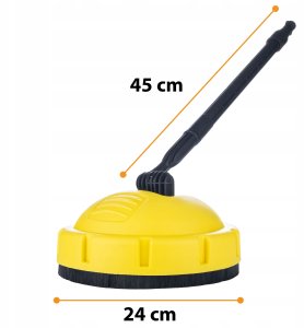 Rosfix Zestaw do Karcher K2-K7 pistolet Vario szczotka T-Racer do tarasu patio 4