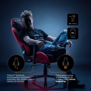 Fotel Diablo Chairs X-One 2.0 Bloody Mary Normal 6