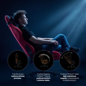 Fotel Diablo Chairs X-One 2.0 Bloody Mary Normal 8