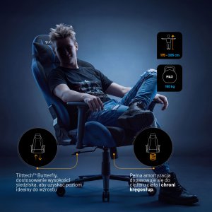 Fotel Diablo Chairs X-One 2.0 Night Blue King 8