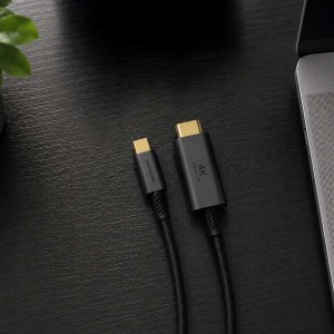 spacecase Kabel USB-C Do HDMI Przejściówka Adapter HUB Typ-C 4K 60HZ 4