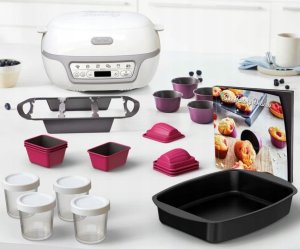 ExtraLink TEFAL KD812110 Urządzenie do wypieków ciast 5 programów 1100W z dodatkami 5