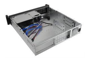 Obudowa serwerowa Chieftec Rack, Server, Black, ATX, Mini-ATX, SGCC, 2U (UNC-209S-B-OP) 6
