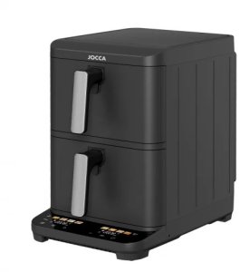 Frytkownica beztłuszczowa Jocca Air Fryer 10l (2x5l) 2200W Czarny 2