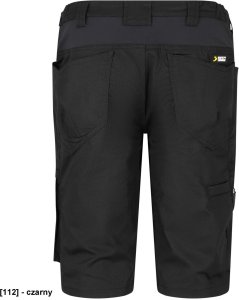 CERVA Elastyczne szorty krótkie spodnie strecz rozciągliwy elastyczny pas kieszenie D-ring dużo kieszeni odblaski elastyczna talia AC/DC szorty ACOAKSHORT - ACDC SHORT 44 10