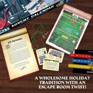 Ravensburger Kosmos Exit: The Game – Advent Calendar: The Missing Hollywood Star (KOS51174) 4