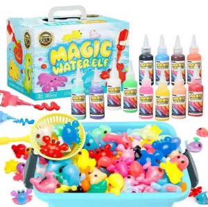 R2 Zestaw kreatywny wodne żele magic water magiczny żel magic water elf (5908222250386) 2