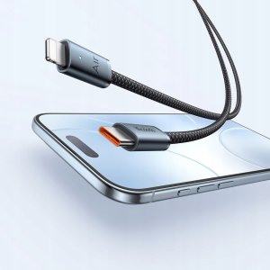 Mcdodo Kabel USB-C Lightning szybkie ładowanie USB typ C 36W 1M LED biały 4