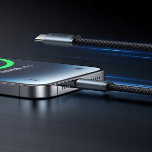 Mcdodo Kabel USB-C Lightning szybkie ładowanie USB typ C 36W 1M LED biały 6