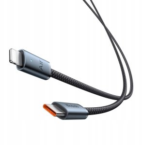 Mcdodo Kabel USB-C Lightning szybkie ładowanie USB typ C 36W 1M LED biały 9
