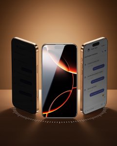 Innostyle Szkło hartowane 9H prywatyzujące szybka do iPhone 17 Air 2