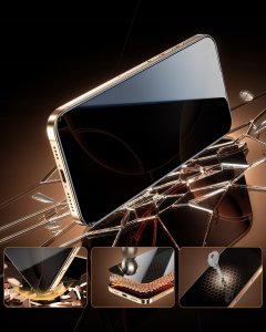 Innostyle Szkło hartowane 9H prywatyzujące szybka do iPhone 17 Air 3