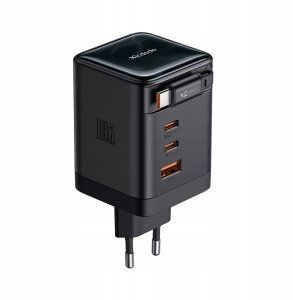 Ładowarka Mcdodo Szybka ładowarka sieciowa zasilacz 4X USB-C PD USB GAN 100W kabel 1M 13