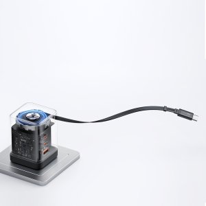 Ładowarka Mcdodo Szybka ładowarka sieciowa zasilacz 4X USB-C PD USB GAN 100W kabel 1M 7