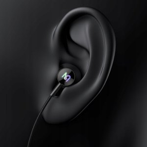 Słuchawki Mcdodo Przewodowe do telefonu z mikrofonem douszne USB-C DAC RGB 5