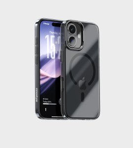 Innostyle Etui magnetyczne Case wzmocnione do MagSafe iPhone 17 czarne 7
