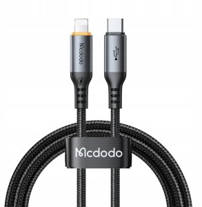 Mcdodo Kabel USB-C Lightning szybkie ładowanie 36W 1M power off LED 10