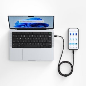 Mcdodo Kabel USB-C LIGHTNING szybkie ładowanie PD 36W 1M LED czarny 4