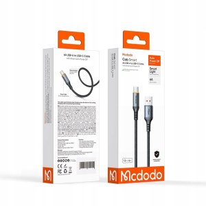 Kabel USB Mcdodo USB-A - USB-C 1 m Czarny (CA-0570) 11