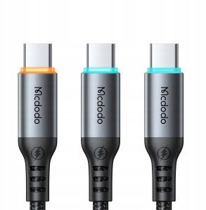 Kabel USB Mcdodo USB-A - USB-C 1 m Czarny (CA-0570) 3