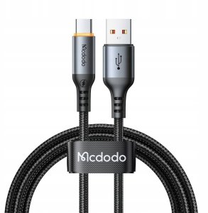 Kabel USB Mcdodo USB-A - USB-C 1 m Czarny (CA-0570) 10