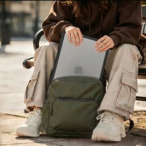 Etui 4kom.pl TECH-PROTECT VELAR MACBOOK AIR 13 M2-M5 2023-2026 Black/Matte Clear (5906302324491) 8