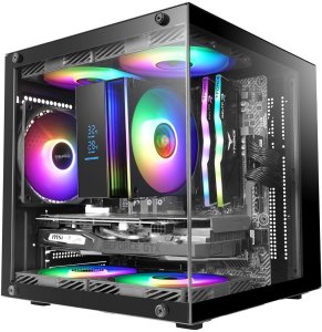 Obudowa Tacens MARS MC-CUBE 1xARGB USB-C mATX- obudowa/cases (TACMARS-MCCUBE) 2