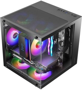 Obudowa Tacens MARS MC-CUBE 1xARGB USB-C mATX- obudowa/cases (TACMARS-MCCUBE) 3