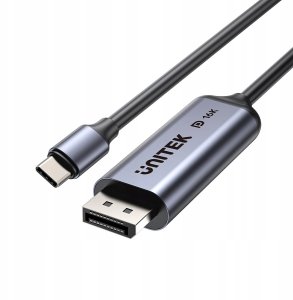 Kabel USB Unitek Dwukierunkowy USB-C - DisplayPort 16K 80 Gb/s HDR 1.8 m (V1441AGY01) 4