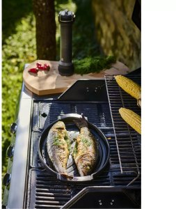 BBQ Płyta grillowa do ryb, 38 cm, owal, Grill to table (PG-63078) 2