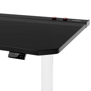 Diablo Chairs Biurko gamingowe elektryczne czarno-białe Diablo X-Forge 1600 (5907367511949) 3