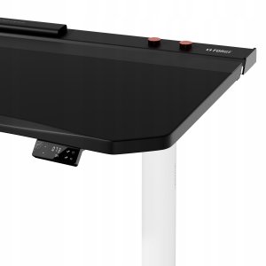 Diablo Chairs Biurko gamingowe elektryczne czarno-białe Diablo X-Forge 1200 (5907367511864) 2