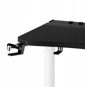 Diablo Chairs Biurko gamingowe elektryczne czarno-białe Diablo X-Forge 1200 (5907367511864) 3