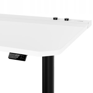 Diablo Chairs Biurko gamingowe elektryczne biało-czarne Diablo X-Forge 1600 (5907367511963) 3