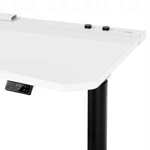 Diablo Chairs Biurko gamingowe elektryczne biało-czarne Diablo X-Forge 1400 (5907367511925) 3