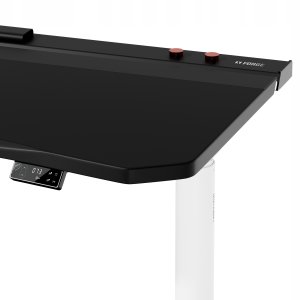 Diablo Chairs Biurko gamingowe elektryczne czarno-białe Diablo X-Forge 1400 (5907367511901) 3