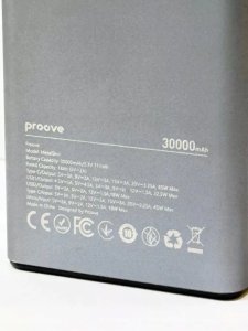 PROOVE Powerbank Metalskin 65W 30000mAh 2USB + USB-C + Micro USB (Proove) 4