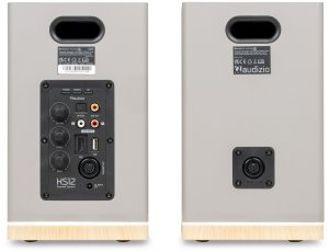 Głośniki komputerowe Audizio Zestaw aktywnych głośników multimedialnych KS12 80 W BT szare one size 12