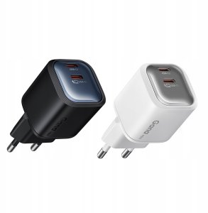 Ładowarka Mcdodo Gana Mini GaN 2x USB-C 45W Pomarańczowa (CH-1002) 12