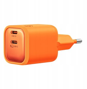 Ładowarka Mcdodo Gana Mini GaN 2x USB-C 45W Pomarańczowa (CH-1002) 3