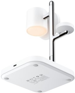 Ładowarka Acefast Bezprzewodowa 4w1 na telefon zegarek słuchawki z lampką nocną 25W - biała Ładowarka bezprzewodowa 4w1 na telefon zegarek słuchawki z lampką nocną 25W - biała (6974316286110) 3